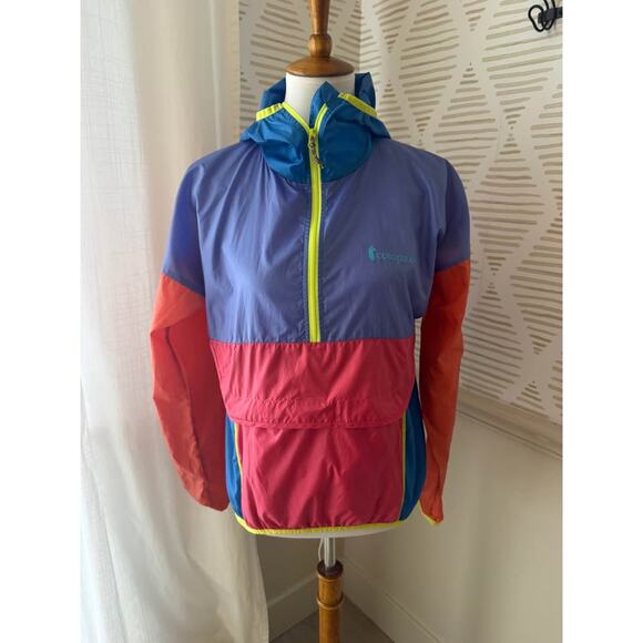 Cotopaxi Women’s XS Berry Berry Teca Half Zip Windbreaker - Picture 2 of 10